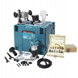 Makita Frezarka wycinarka krawędziowa 710W frezy 12 szt.