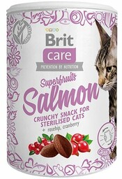 BRIT Przysmak dla kota CARE Snack Superfruits Salmon
