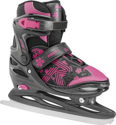 Łyżwy Roces Jokey Ice 3.0 Girl czarno-różowe 450708