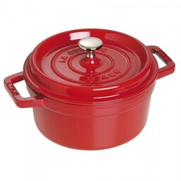 Staub Garnek żeliwny Okrągły 2.6l Czerwony La Cocotte