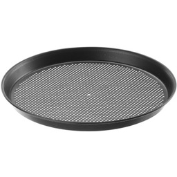 Blacha forma do wypieku pizzy okrągła perforowana śr.