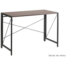 Biurko quick czarny/orzech unique