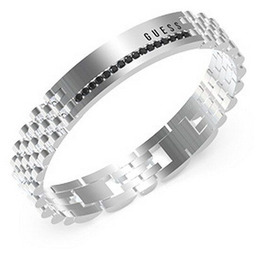 Biżuteria GUESS JUMB03203JWST. Bransoletka, Kolor szary. Mężczyzna.