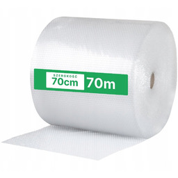 Folia Bąbelkowa 70cm Pęcherzykowa Ochronna 70 cm Mocna