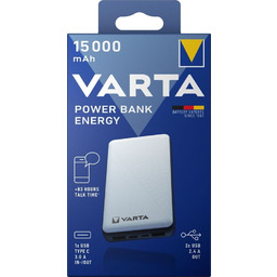 Powerbank Varta Energy 15000mAh Biało-czarny