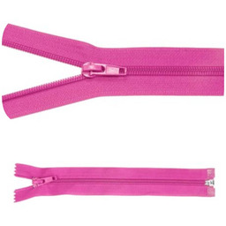 Zamek błyskawiczny #5 Rozdzielczy 50cm Róż 5szt