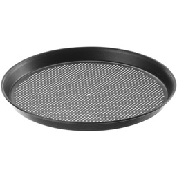 Blacha forma do wypieku pizzy okrągła perforowana śr.