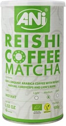 KAWA ROZPUSZCZALNA ARABICA Z REISHI I MATCHĄ BIO