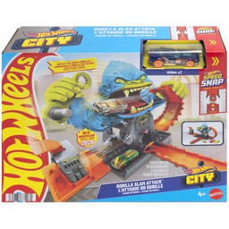 Hot Wheels Tor City Głodny Goryl JHL92