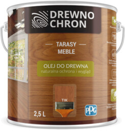 Drewnochron Olej do drewna Tik 2,5L