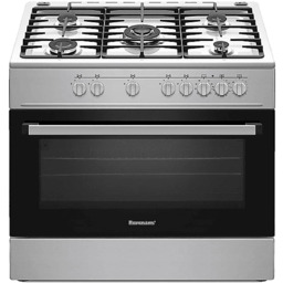 Kuchnia gazowo-elektryczna RAVANSON KWGE-K90A Cheff Inox