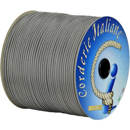 Paracord 550 Type III Basic, biały/czarny 4 mm