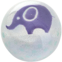 Caithness Glass Cenne chwile słoń fioletowy, wielokolorowy, jeden