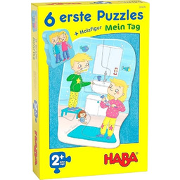 HABA 305235 6 małych puzzli My Day