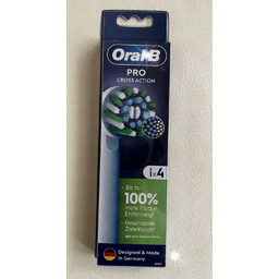 KOŃCÓWKI DO SZCZOTECZKI ELEKTRYCZNEJ ORAL-B CROSSACTION EB50AB 4-PAK