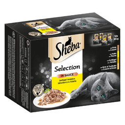 Pakiet mieszany Sheba Selection, 12 x 85 g