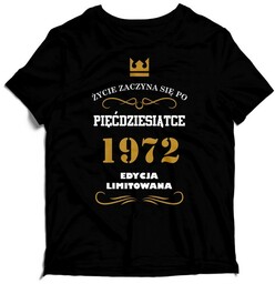 Koszulka Życie zaczyna się po... 18 30 40