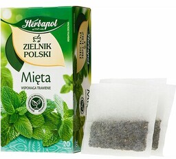 HERBAPOL Herbata Zielnik Polski Mięta (20 sztuk)
