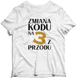 Koszulka Zmiana kodu na 2 3 4 5