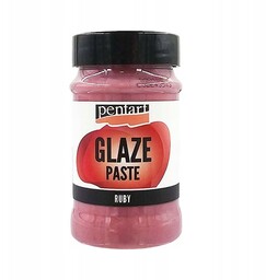 PASTA GLAZE gęsta rubinowa 100ml - Pentart