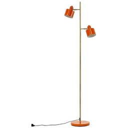 Dyberg Larsen - Ocean Lampa Podłogowa Orange/Brass DybergLarsen
