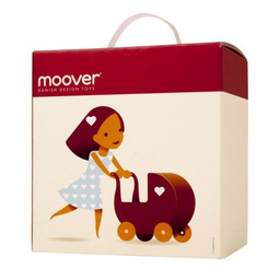 MOOVER Mini Wozek dla Lalek drewniany