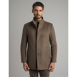 płaszcz rivara beżowy