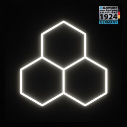 Lampa LED Hexagon 144W geometryczny panel sufitowy led