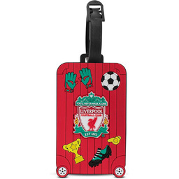 Hy-Pro Oficjalnie licencjonowana silikonowa zawieszka bagażowa Liverpool -