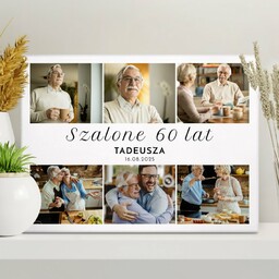 Obraz drukowany na płótnie z kolażem zdjęć 30x40