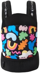 KINDERKRAFT Nosidełko Huggy Happy Shapes Czarny Do 20