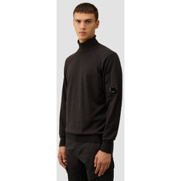 C.P. COMPANY Czarny męski golf Turtle Neck, Rozmiar
