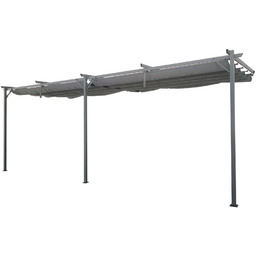 Antracytowe zadaszenie tarasu Santana 3x6m Garden Point