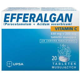 EFFERALGAN VITAMIN C - 20 tabletek