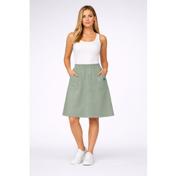 Pakamera Spódnica Trapezowa ,,NOEL Szałwia