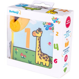 JOLLY BABY Zabawka Książeczka Gryzaki Zwierzęta JB 80590