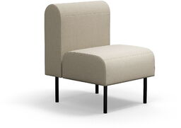 Sofa modułowa VARIETY, 1-osobowa, tkanina Pod CS, piaskowy