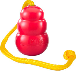 KONG Classic L ze sznurem 10 cm