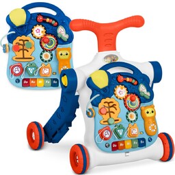 Stolik Edukacyjny, Interaktywny, Pchacz, Chodzik, 5W1, Ricokids