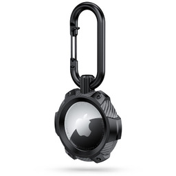 Etui TpuCarbon brelok z karabińczykiem do Apple AirTag