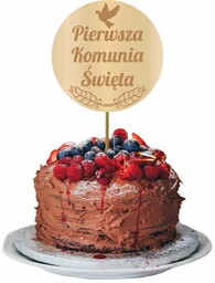 Topper Pierwsza Komunia Święta