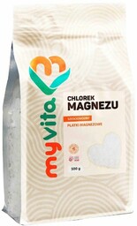 Chlorek Magnezu Sześciowodny Płatki, MyVita, 500g