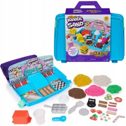 Piasek Kinetyczny Grill Kinetic Sand Zestaw Grill N'scoop