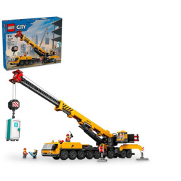Klocki LEGO City Żółty ruchomy żuraw (60409)
