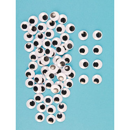 Baker Ross Samoprzylepne olbrzymie ruchome oczy (opakowanie 100