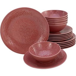CreaTable, 21630, seria Orient Mandala, 18-częściowy zestaw naczyń,
