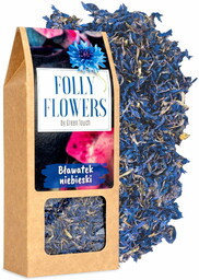 Bławatek niebieski chaber suszony kwiaty jadalne 10g