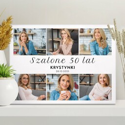 Obraz drukowany na płótnie z kolażem zdjęć 30x40