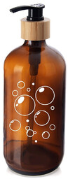 Dozownik do mydła szklany 500 ml