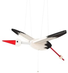 Woody Latający bocian biały, 90 cm